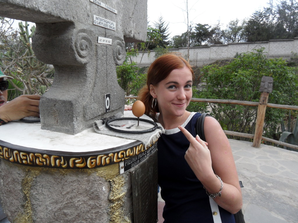 Balancing an egg at the equator is one of the best things to do in Ecuador