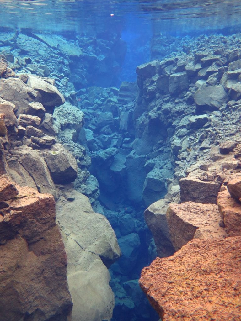 snorkeling in Iceland