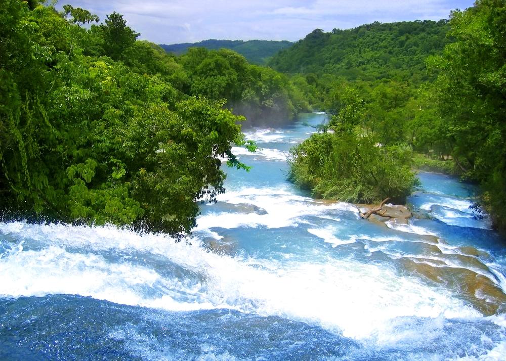 Agua-Azul-waterfalls