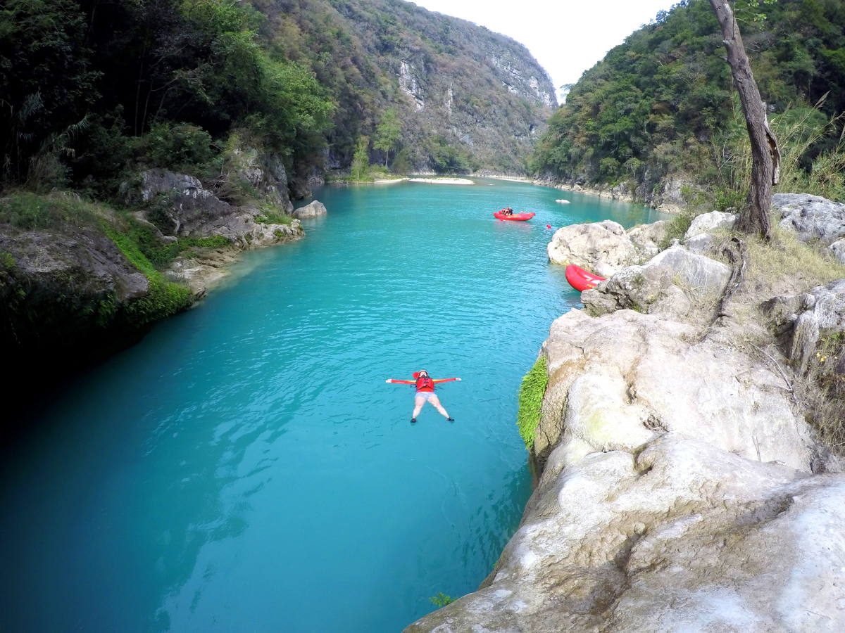 Rafting in San Luis Potosi on Tampeon River