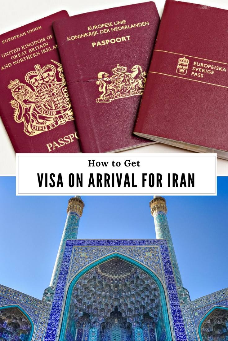 tourist visa for iran for irish citizens