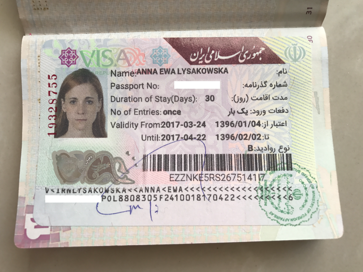 Iran visa