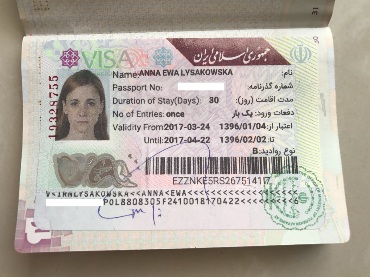 application size paper schengen visa form to How Anna  Visa in Arrival 2019  (VOA) on Iran Get