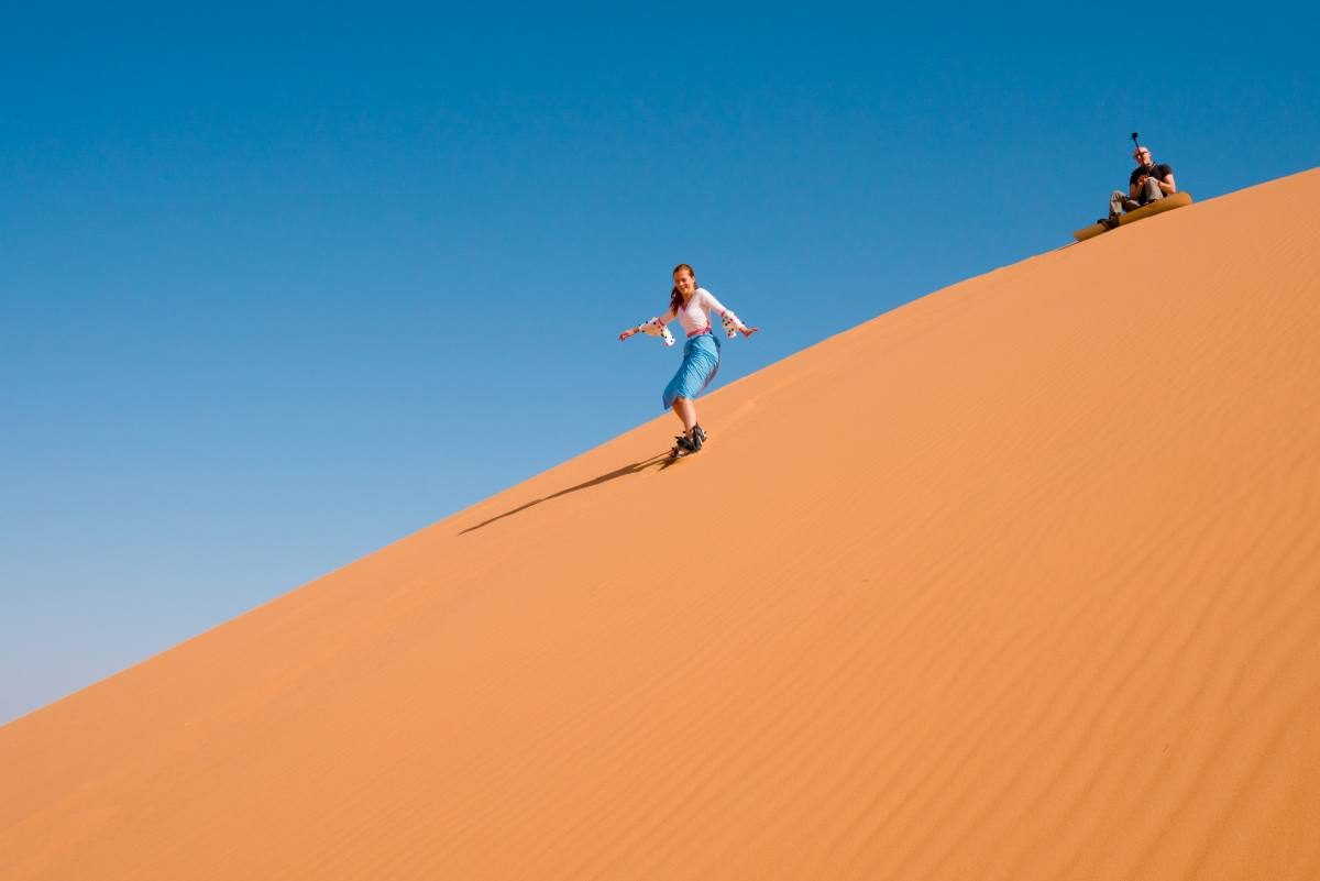 sandboarding