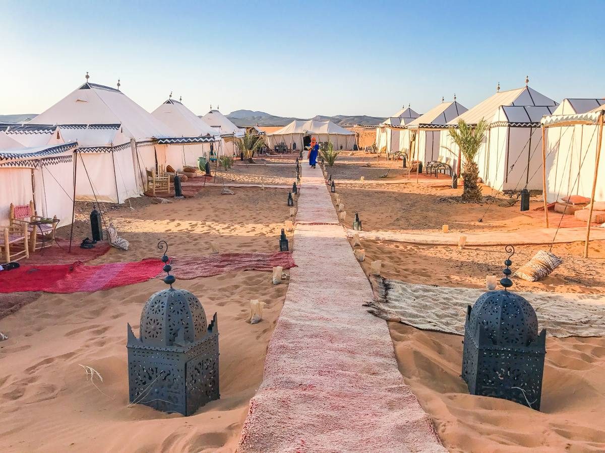 desert luxury camp merzouga