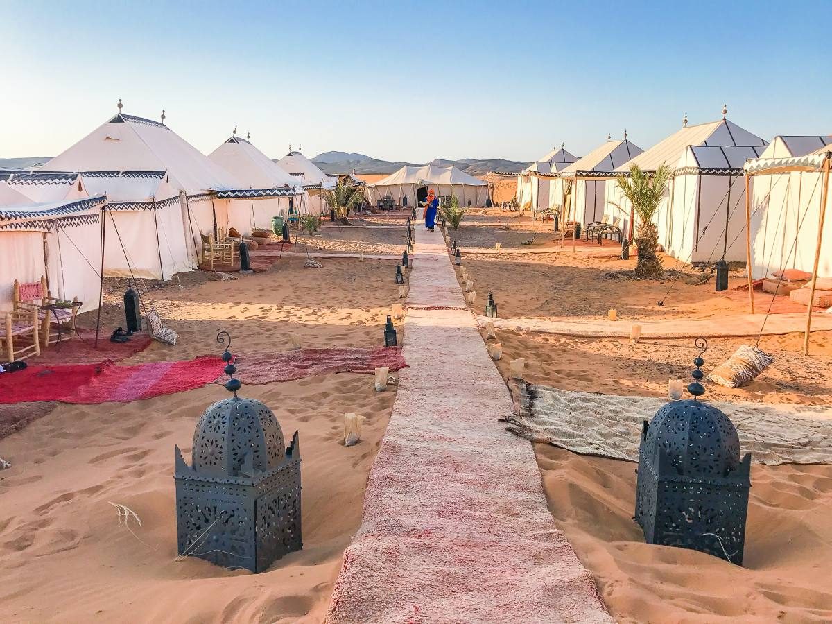 ZAHRA LUXURY DESERT CAMP - Updated 2023 Prices & Campground Reviews  (Merzouga, Morocco)