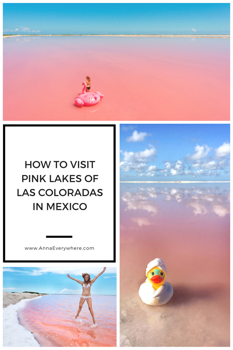 How to Visit Pink Lakes of Las Coloradas in Mexico