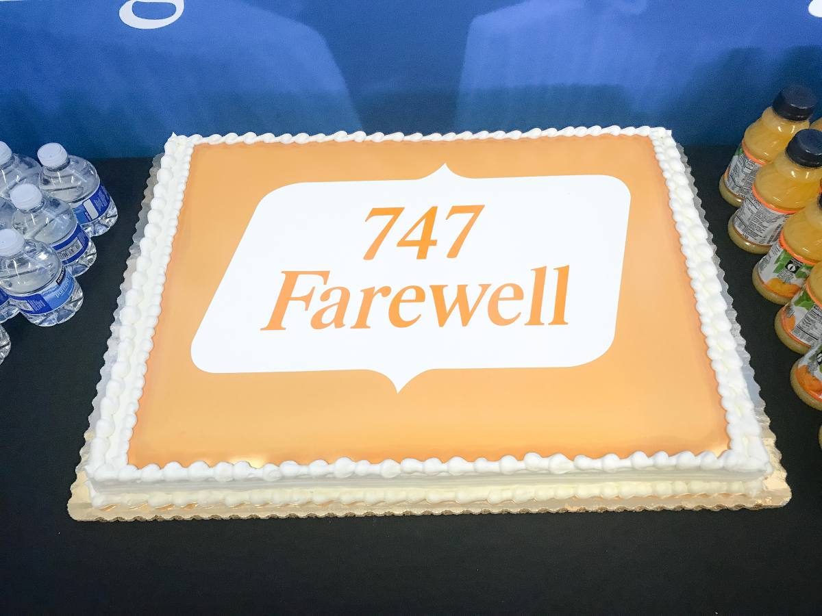 farewell cake