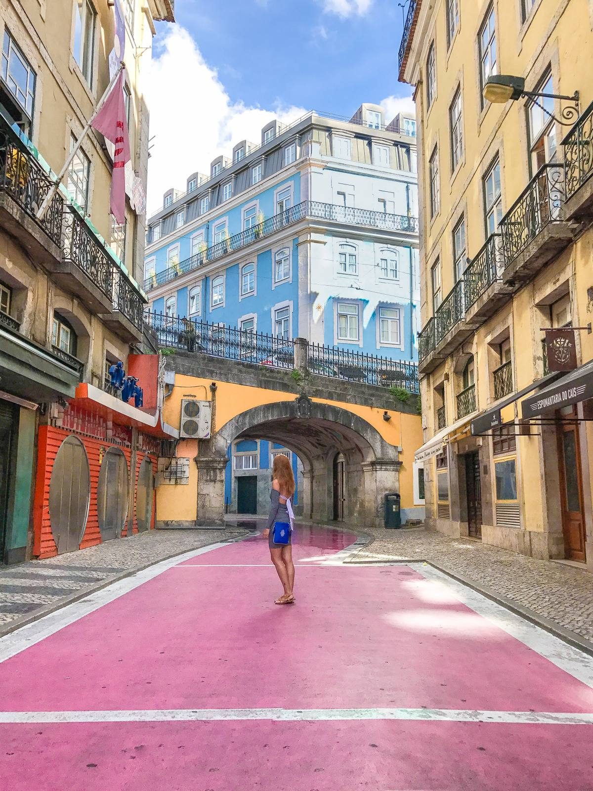 pink street lisbon