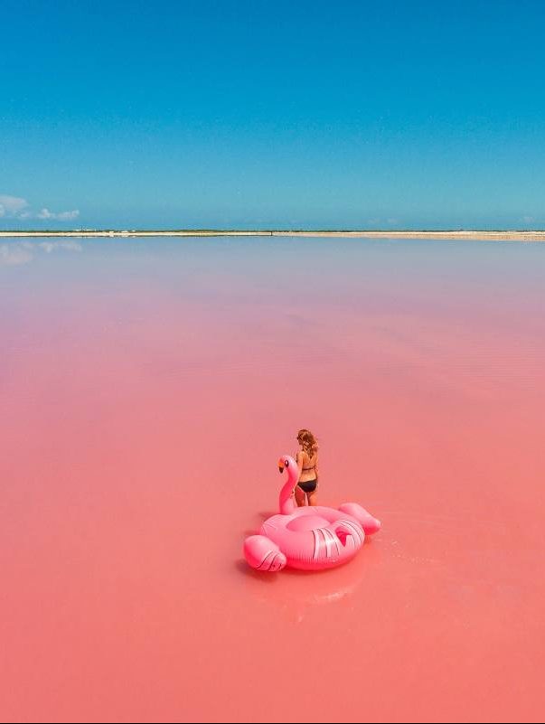 Pink places around the world