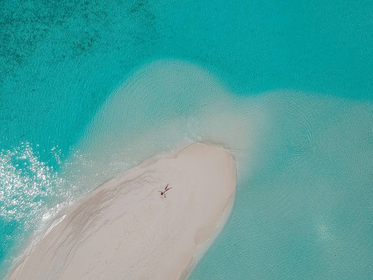 Maldives sandbank