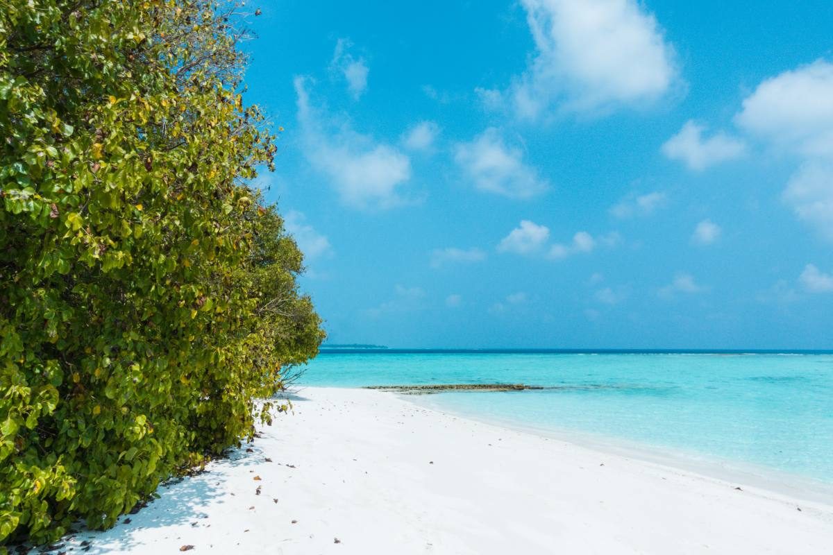 Maldives beach