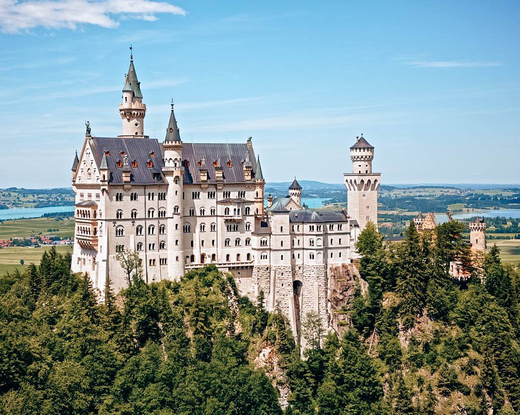 Neuschwanstein Castle Germany Christmas