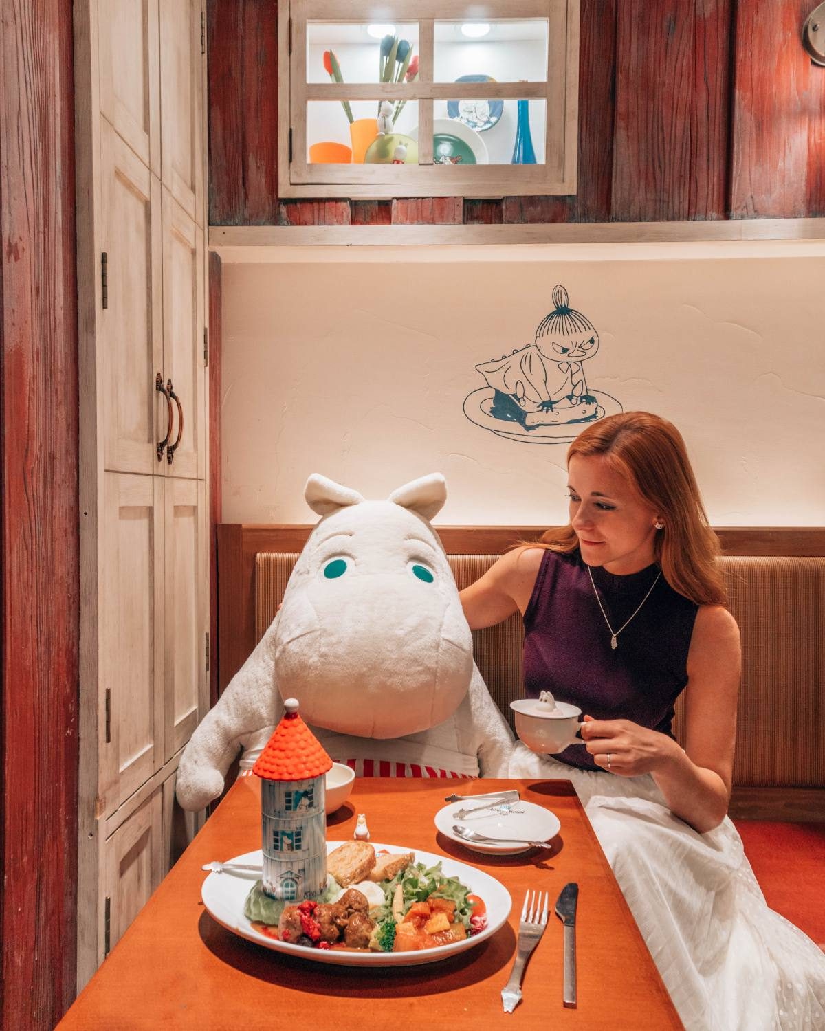 Enjoying a themed meal at a cozy Tokyo character café is a fun activity in Tokyo
