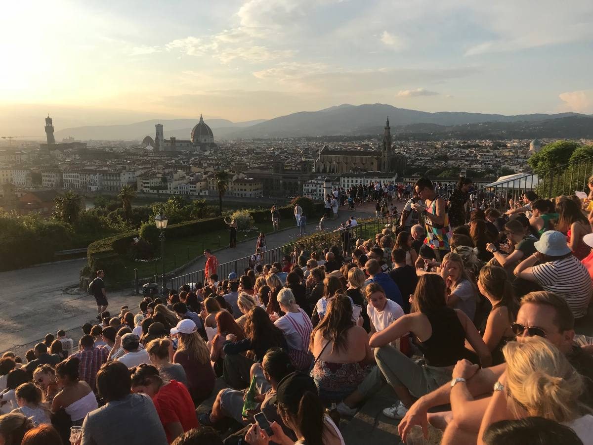 Piazzale Michelangelo Florence Italy