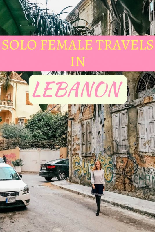 Solo Female in Lebanon
