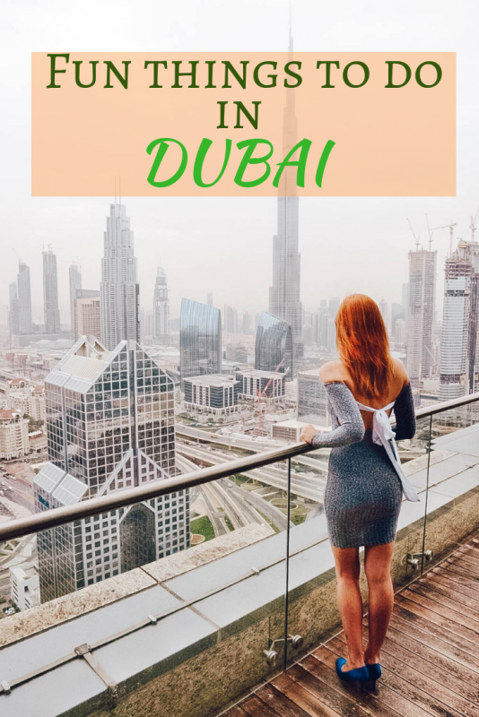 Fun Things to Do in Dubai