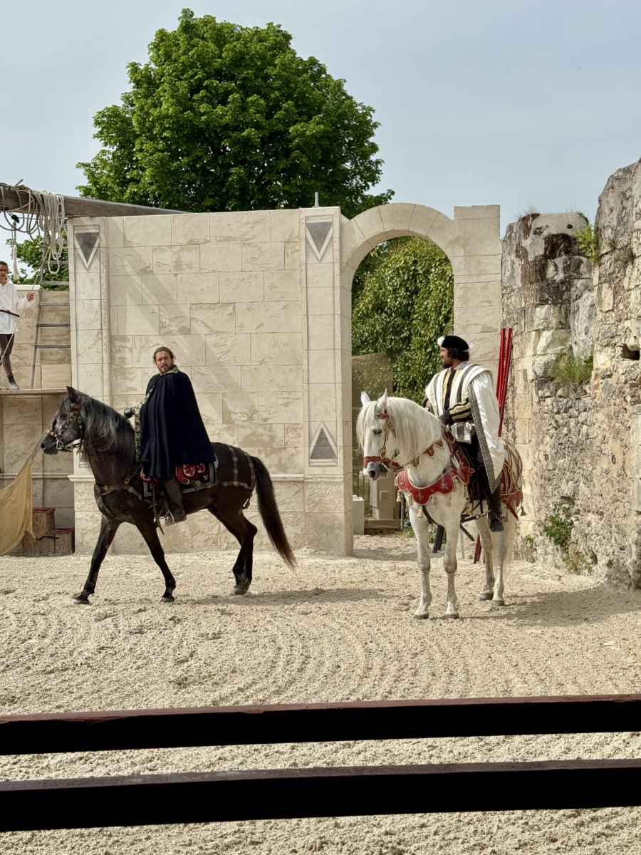Show at Chambord castle