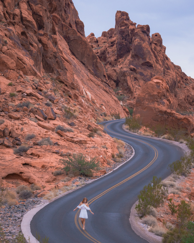 valley of fire road nevada