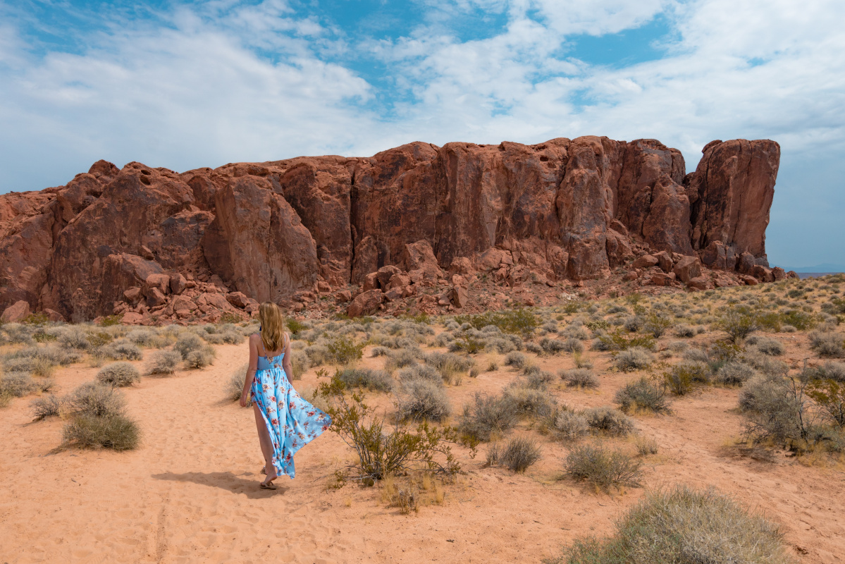 Valley of Fire from Las Vegas