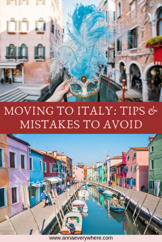 Moving to Italy: Tips & Mistakes to Avoid