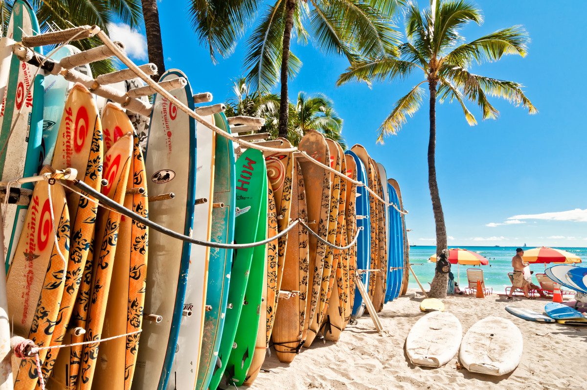 surf in Oahu