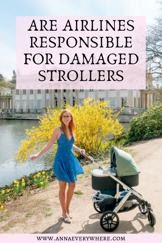 American airlines 2025 damaged stroller