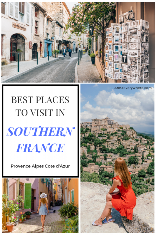 Provence Alpes Cote d'Azur Itinerary