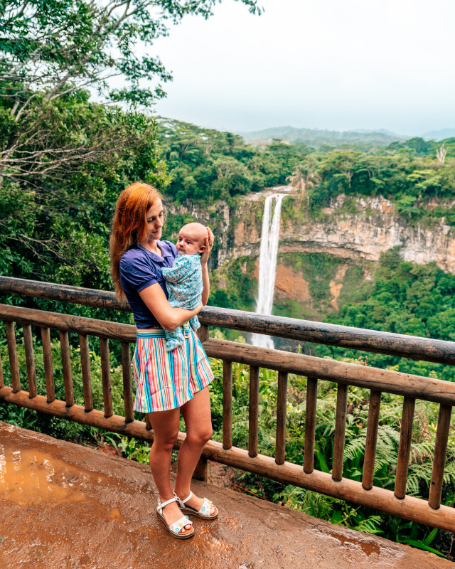 Chamarel waterfall Mauritius