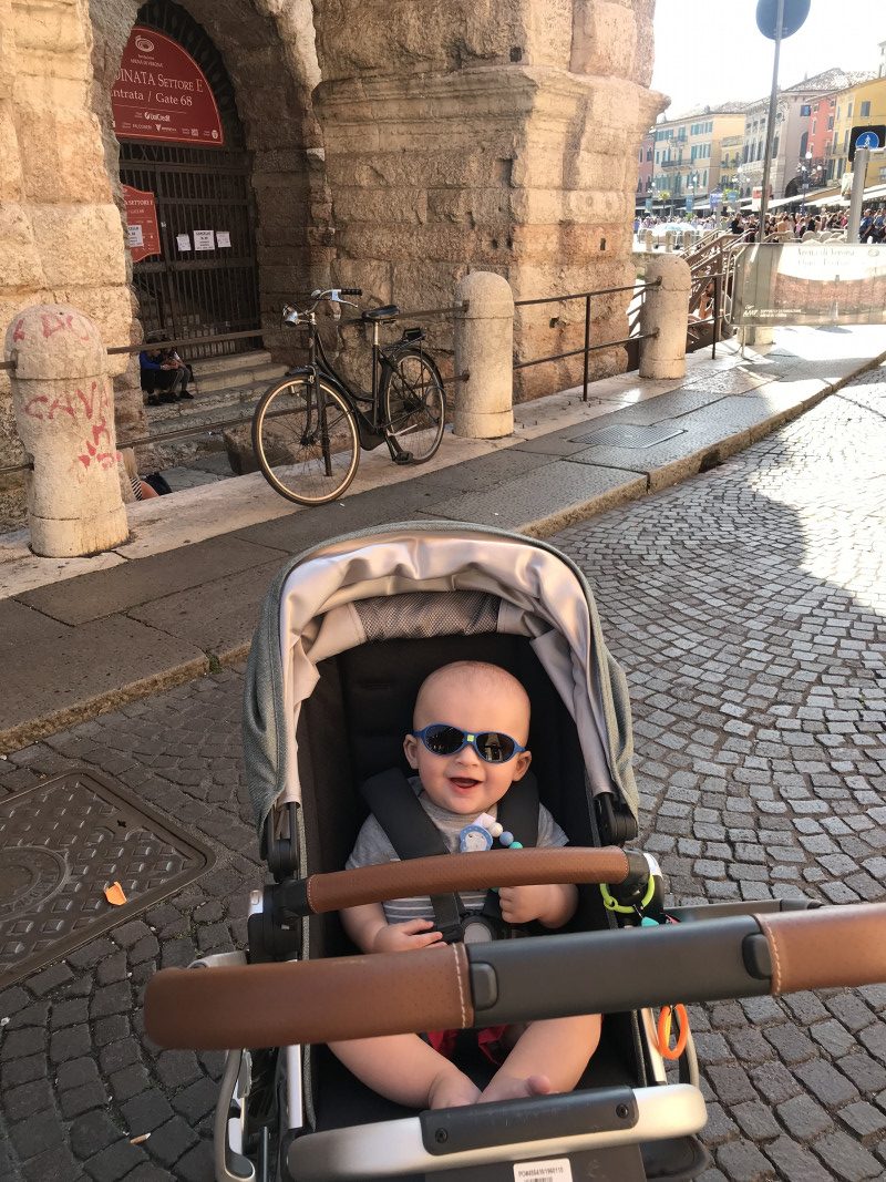 Baby in Verona Italy