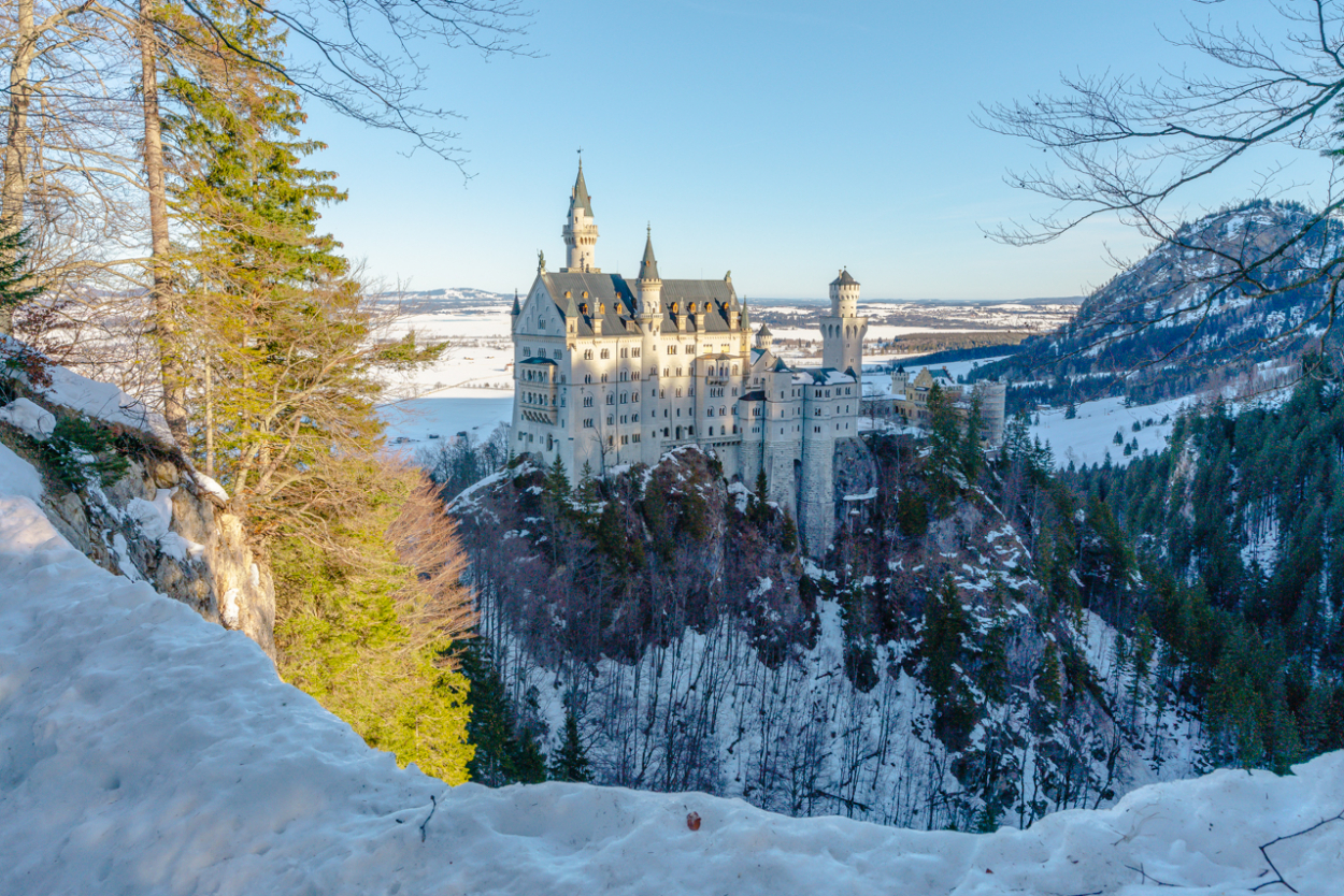 Neuschwanstein in the Winter