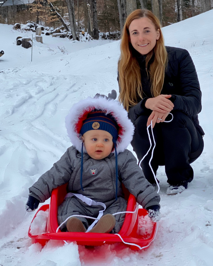 ski holidays with a baby