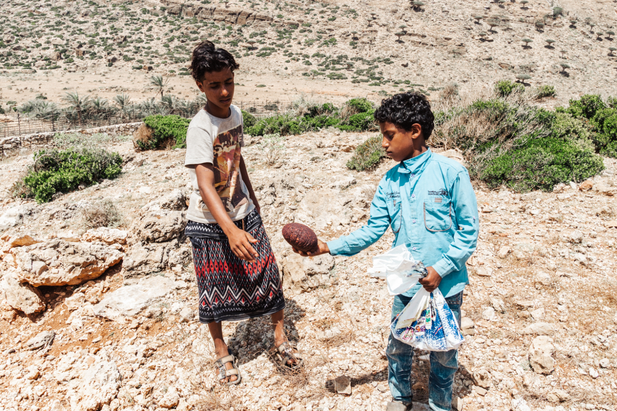 kids in Socotra