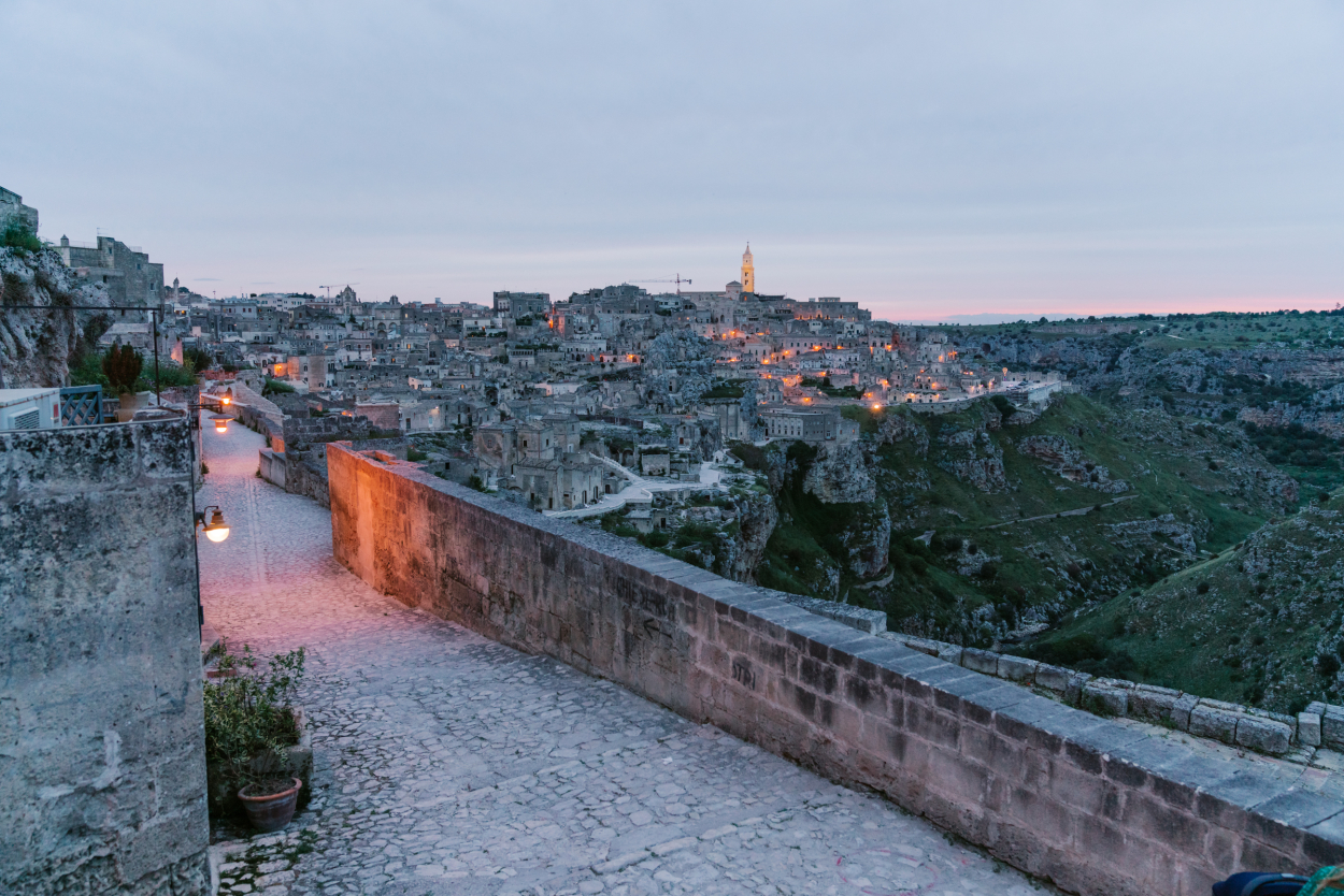 Matera sunset