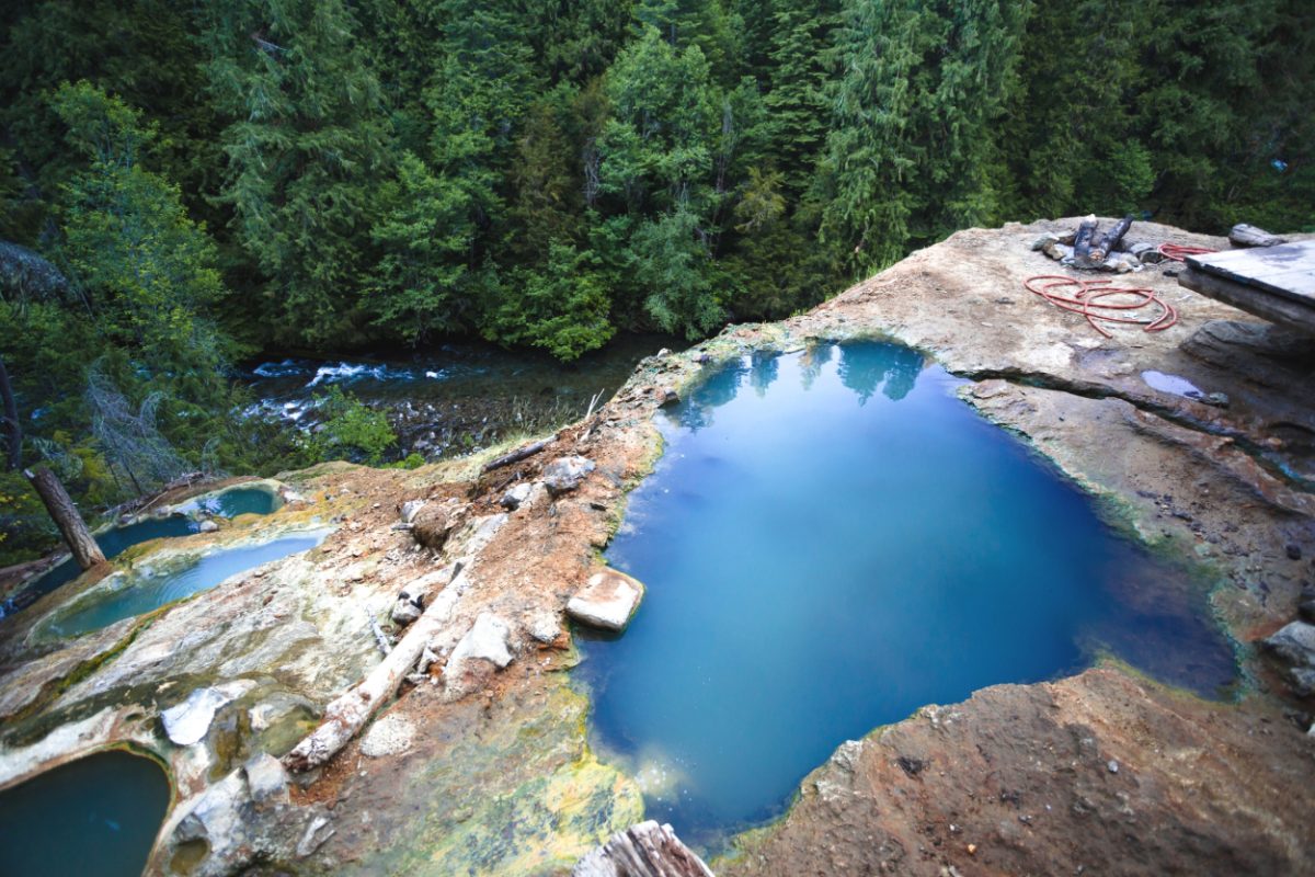 hot springs in washington