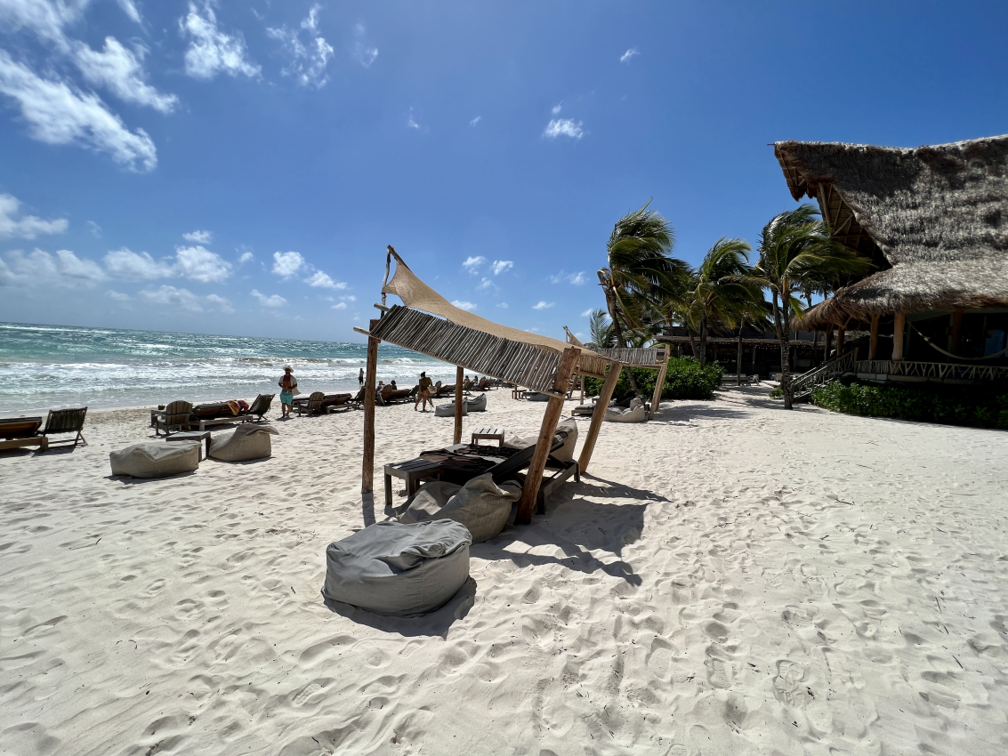 family friendly beach club tulum