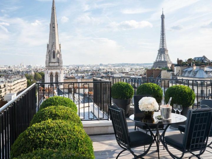 Best Paris Hotels With Eiffel Tower Views