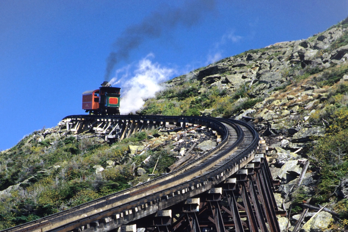 What To Expect Riding the Cog Railway of the Mount Washington in NH