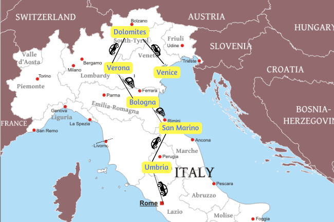 10 Day Italy Itinerary  