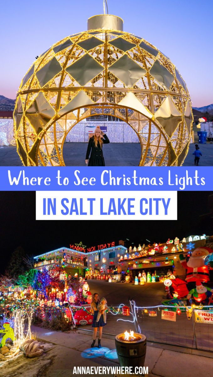 Where to See Christmas Lights in Salt Lake City Utah