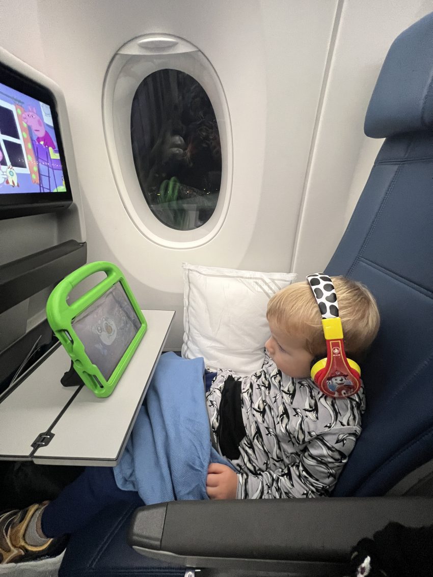 Flying with a Baby on KLM Royal Dutch Airlines