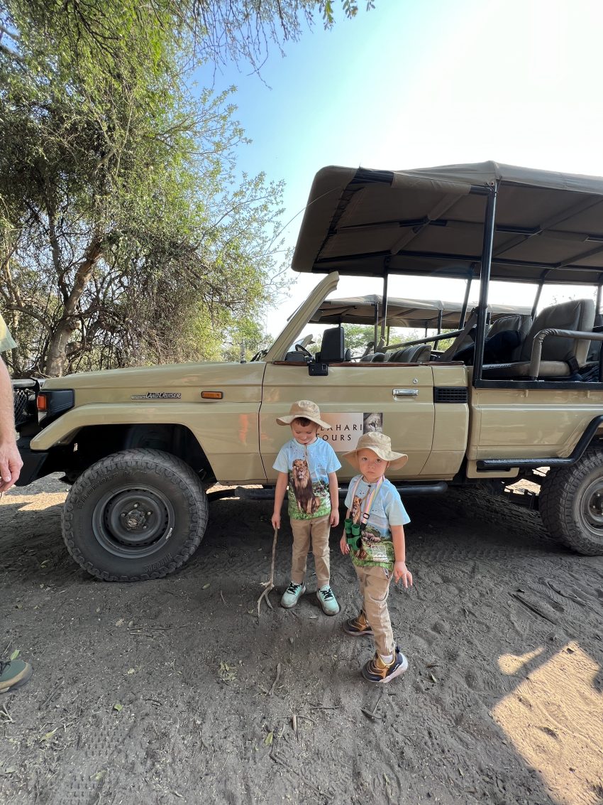 Safari with toddlers