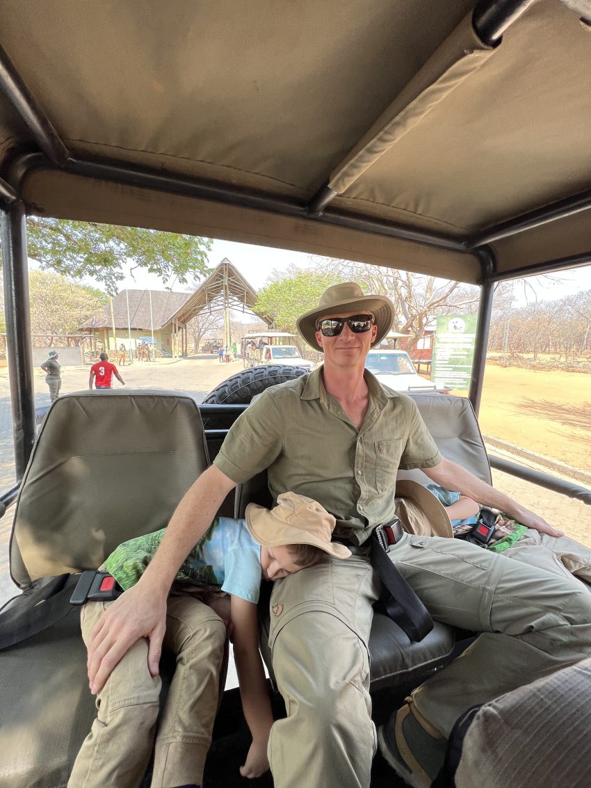 Safari with kids in Botswana