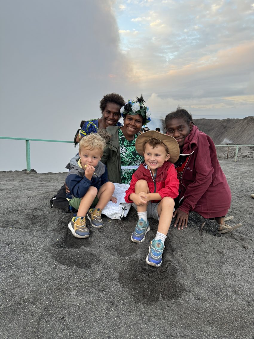 Tanna Island with kids