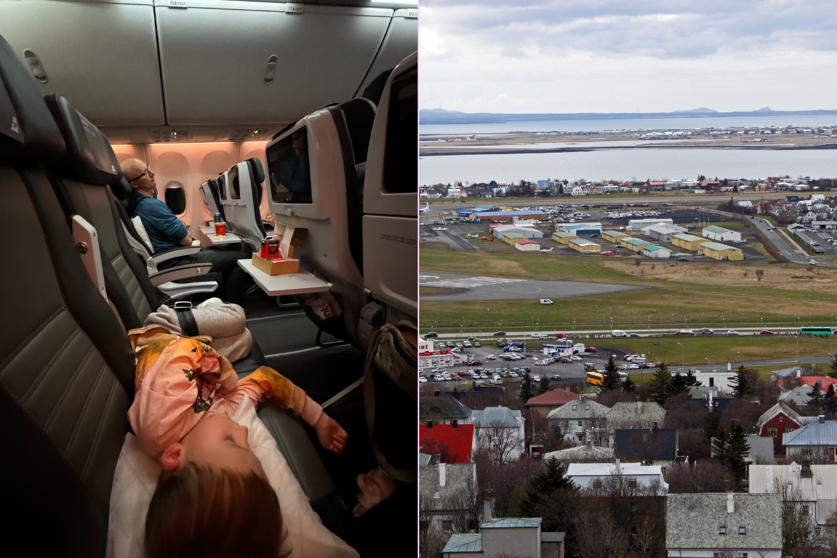 Flying Icelandair with a Baby or Toddler: Our Experience