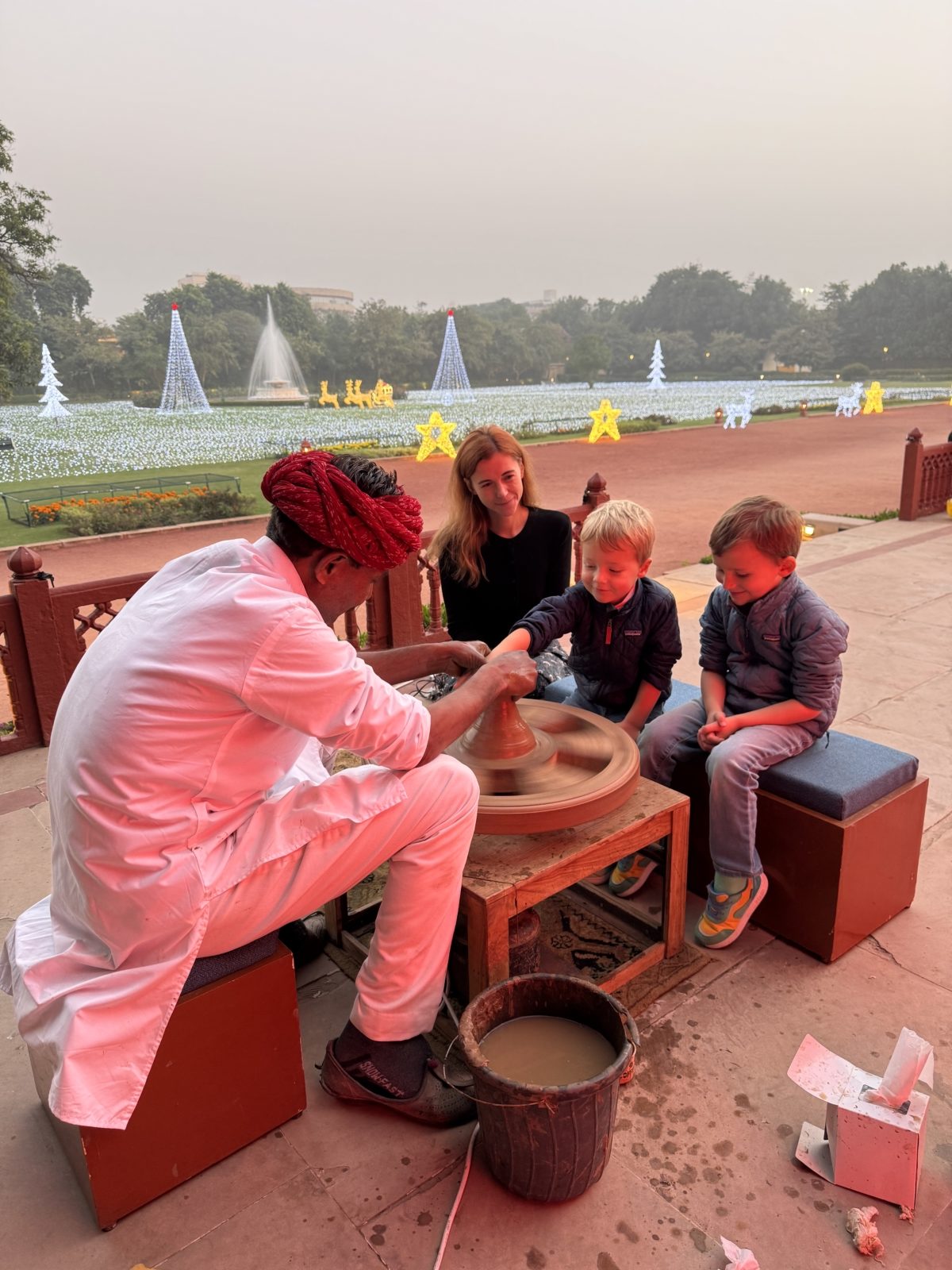 Rambagh Palace Jaipur with kids